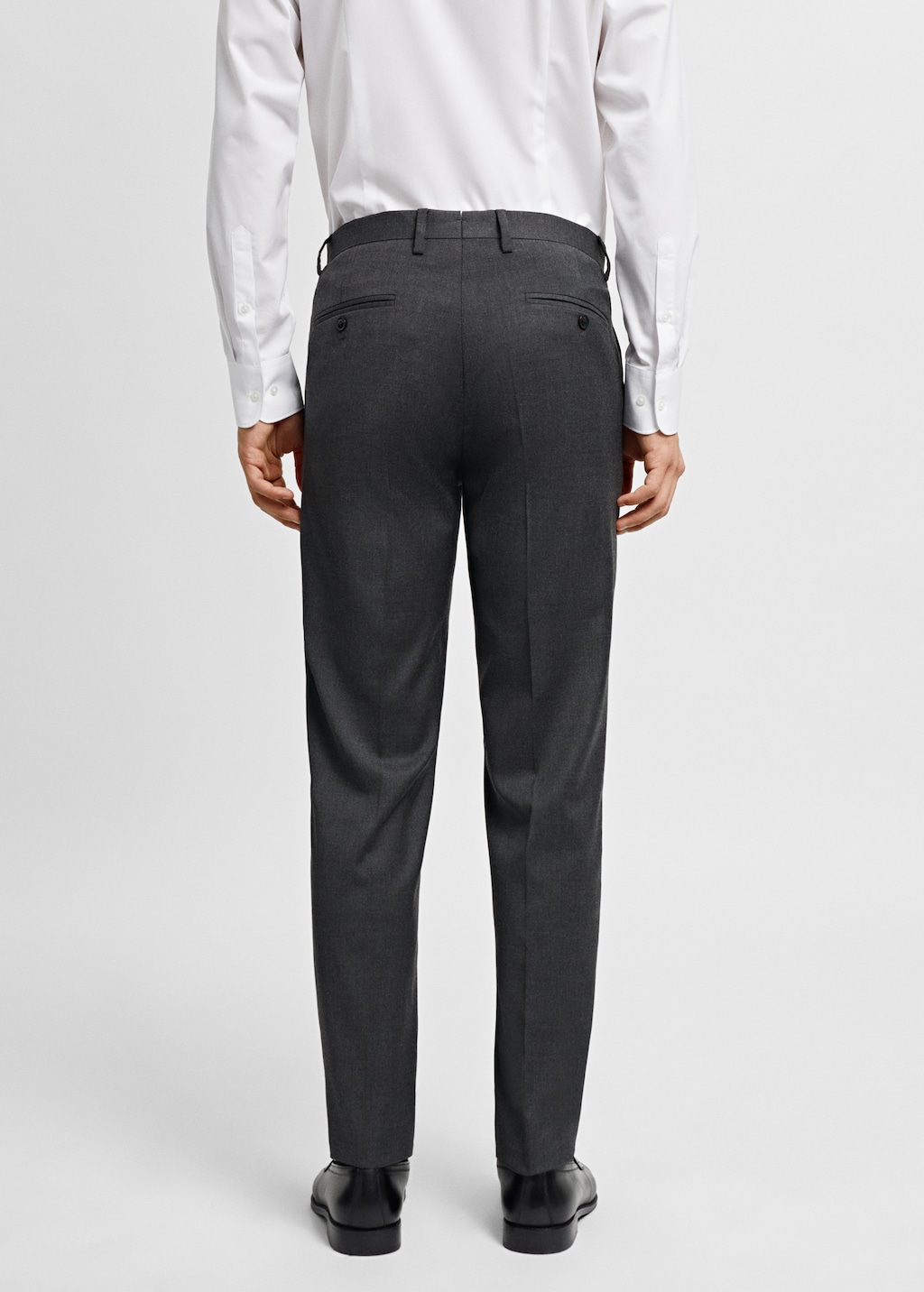 Slim fit suit trousers - Reverse of the article