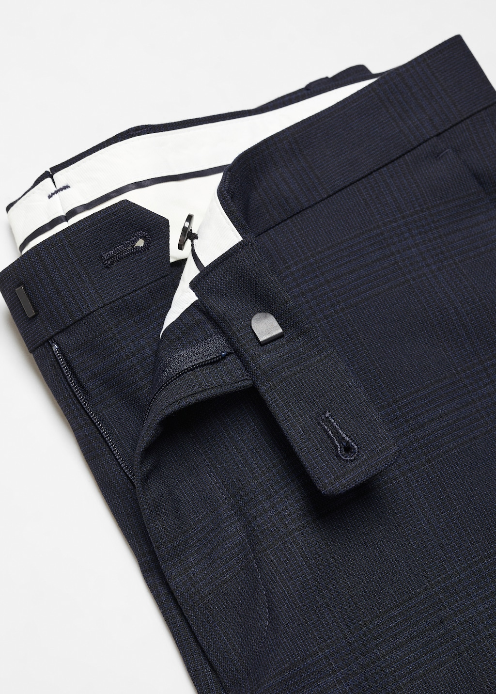 Super Slim Fit-Anzughose aus Stretchstoff - Detail des Artikels 8