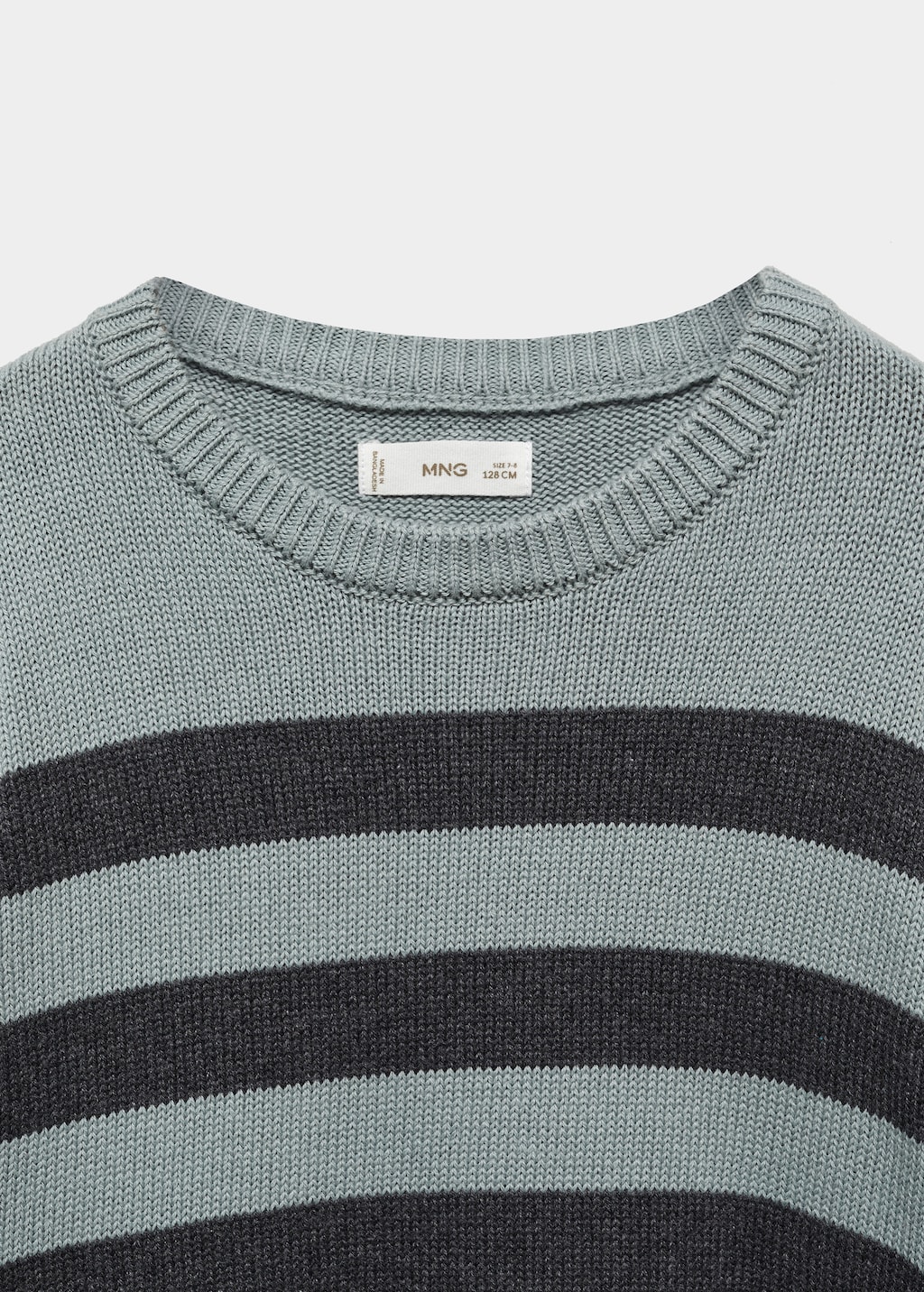 Knit striped sweater - Details of the article 8