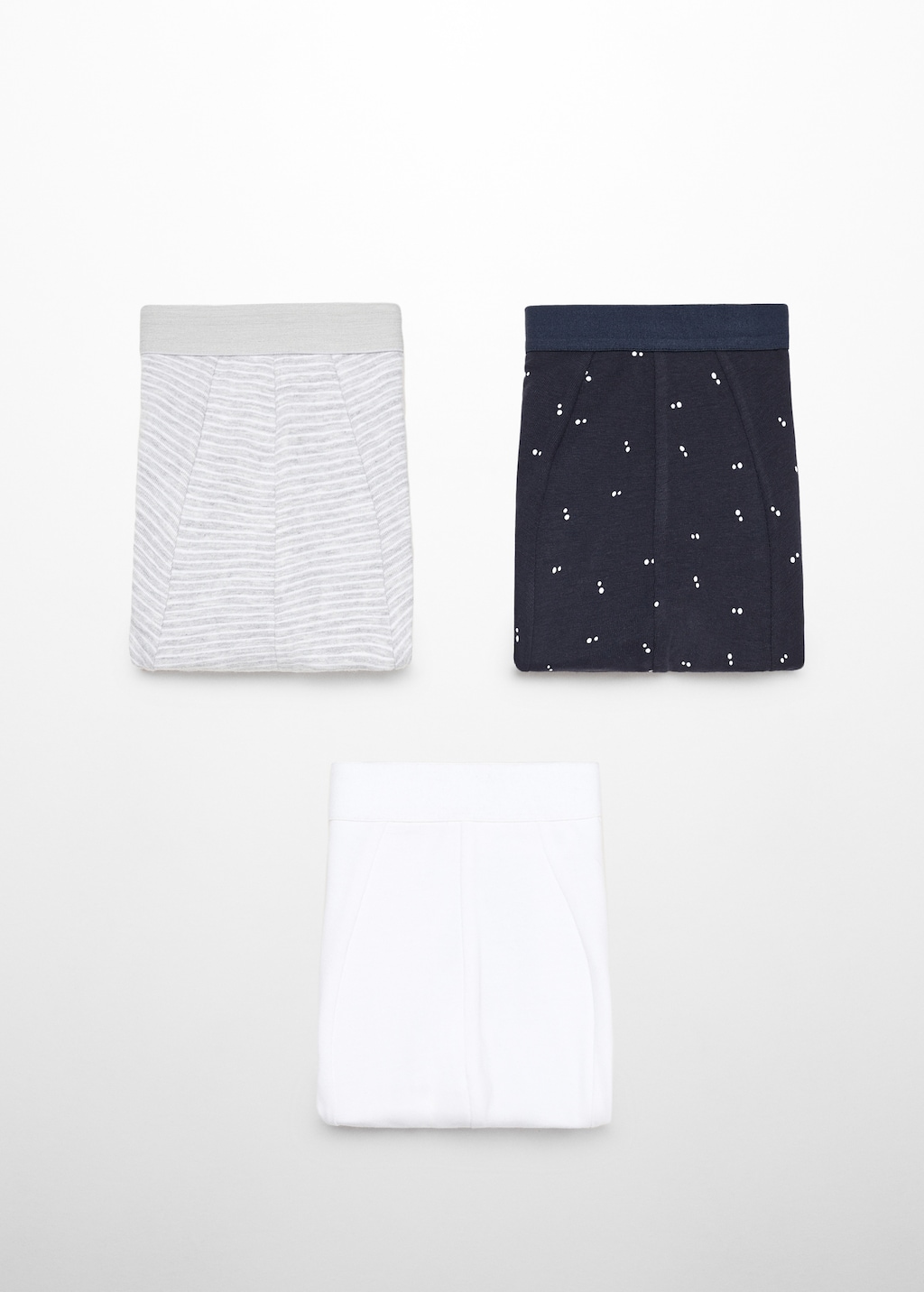 3-pack cotton boxers - Article without model