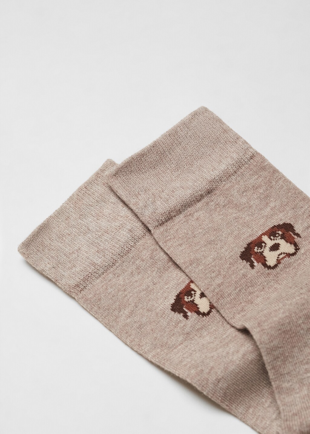 Animal embroidered cotton socks - Details of the article 8