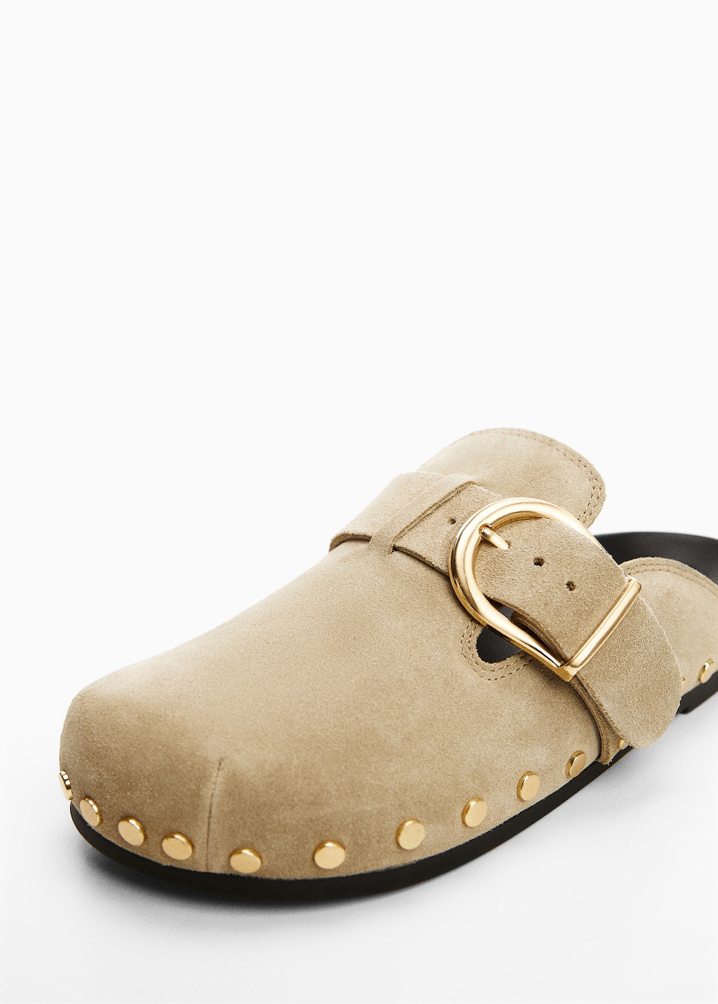 Studded leather clog - Details of the article 2