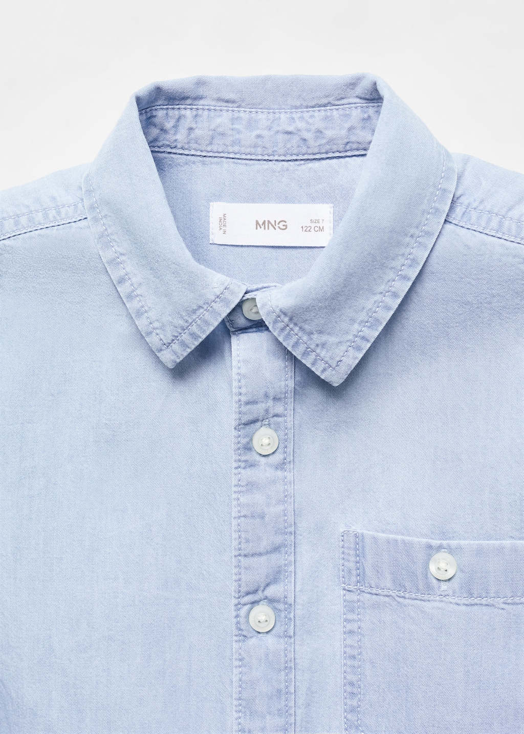 Pocket denim shirt - Details of the article 8