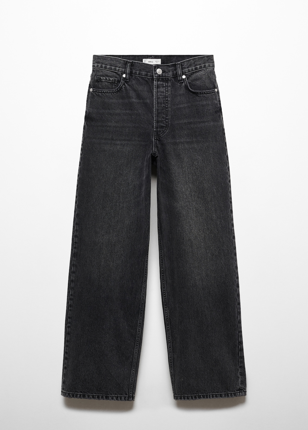 Loose mid-rise wideleg jeans - Article without model