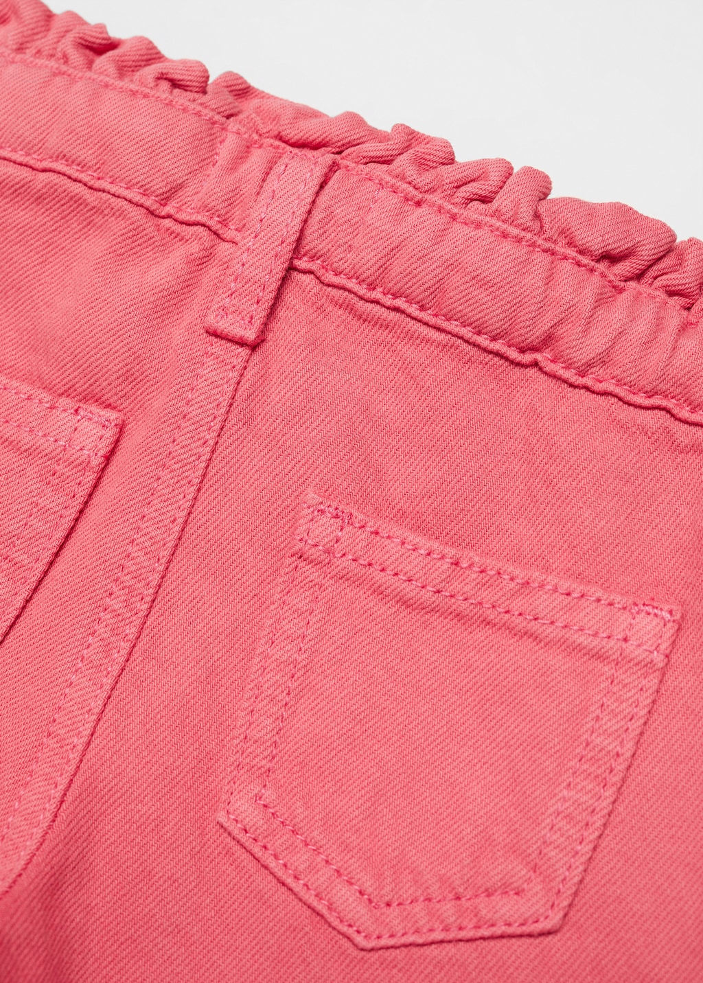 Cotton Paperbag Jeans - Details of the article 0