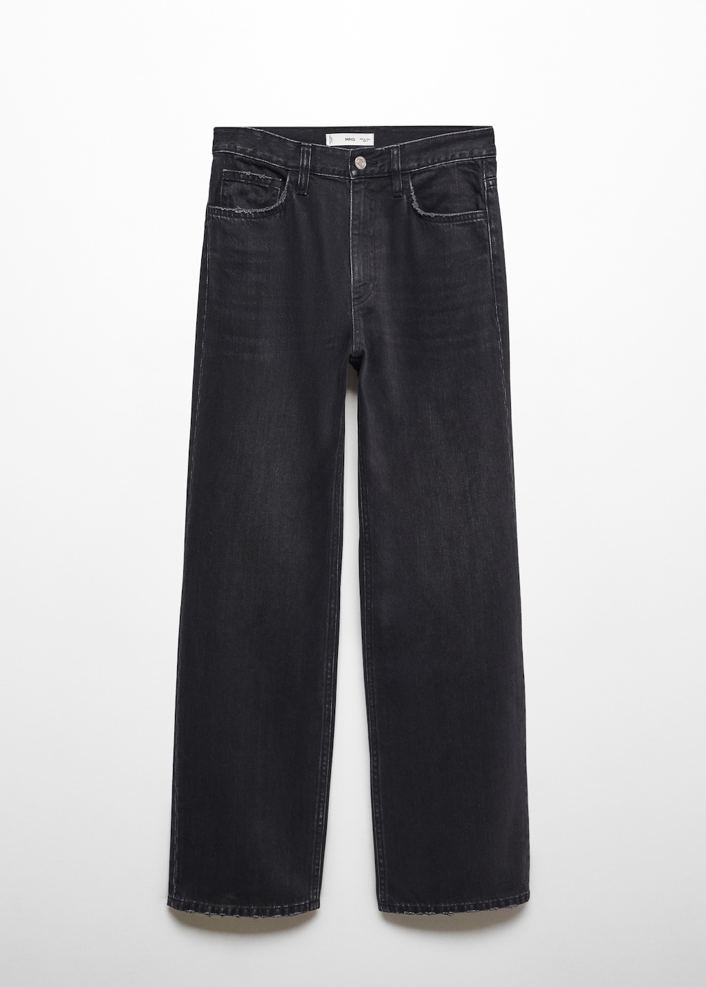 Rechte mid-rise jeans - Artikel zonder model