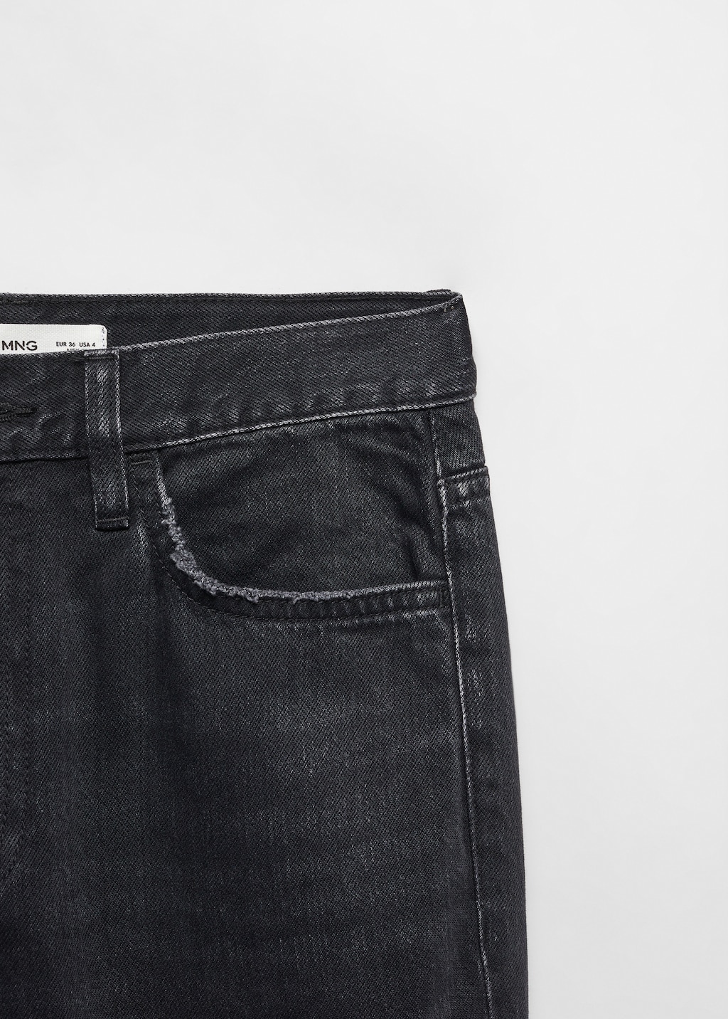 Rechte mid-rise jeans - Detail van het artikel 8