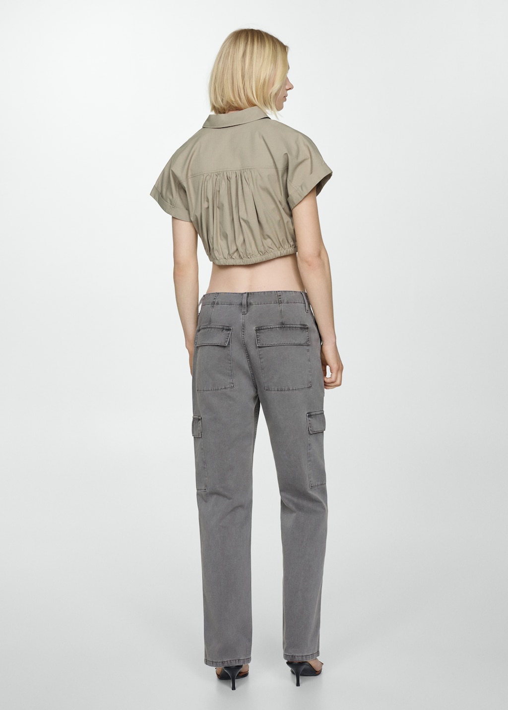 Pocket cargo jeans - Reverse of the article