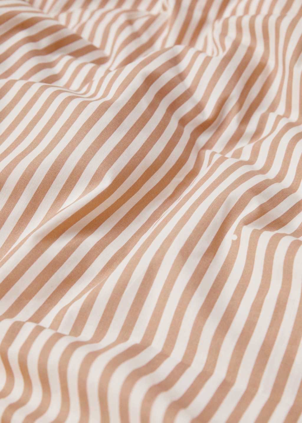 Striped cotton duvet cover Queen bed - Details of the article 3