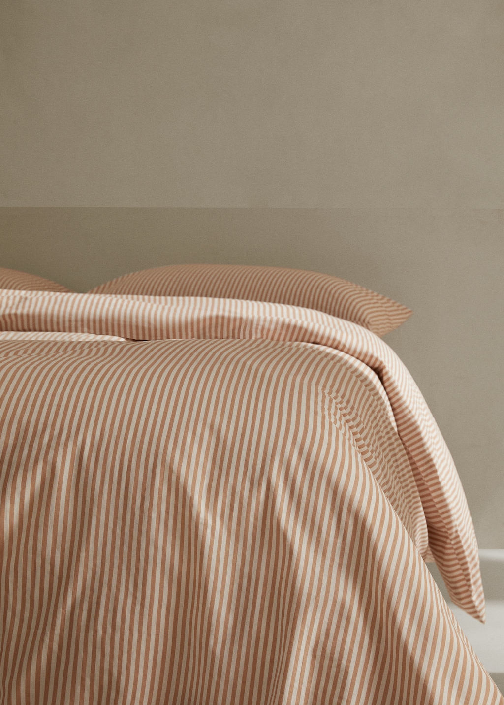 Striped cotton duvet cover Queen bed - Details of the article 7