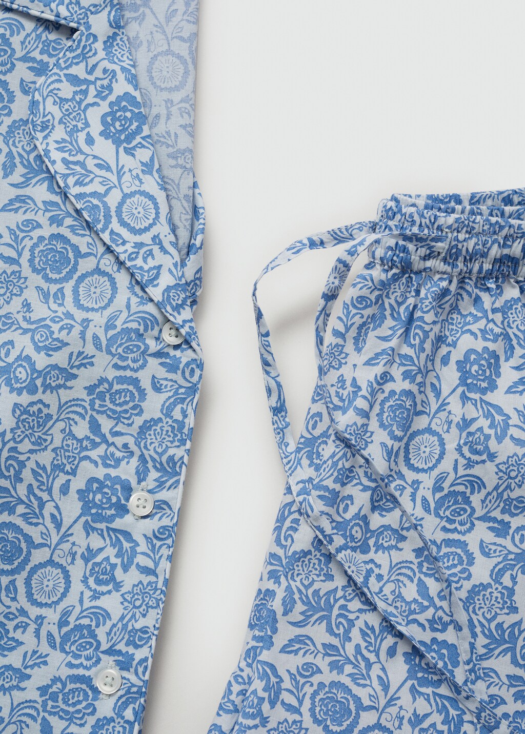 Printed short pyjamas - Details of the article 8