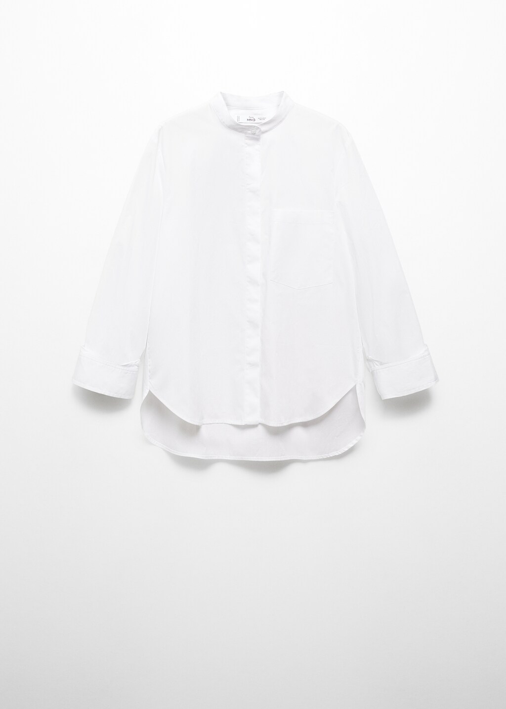 Buttoned cotton shirt - Article without model