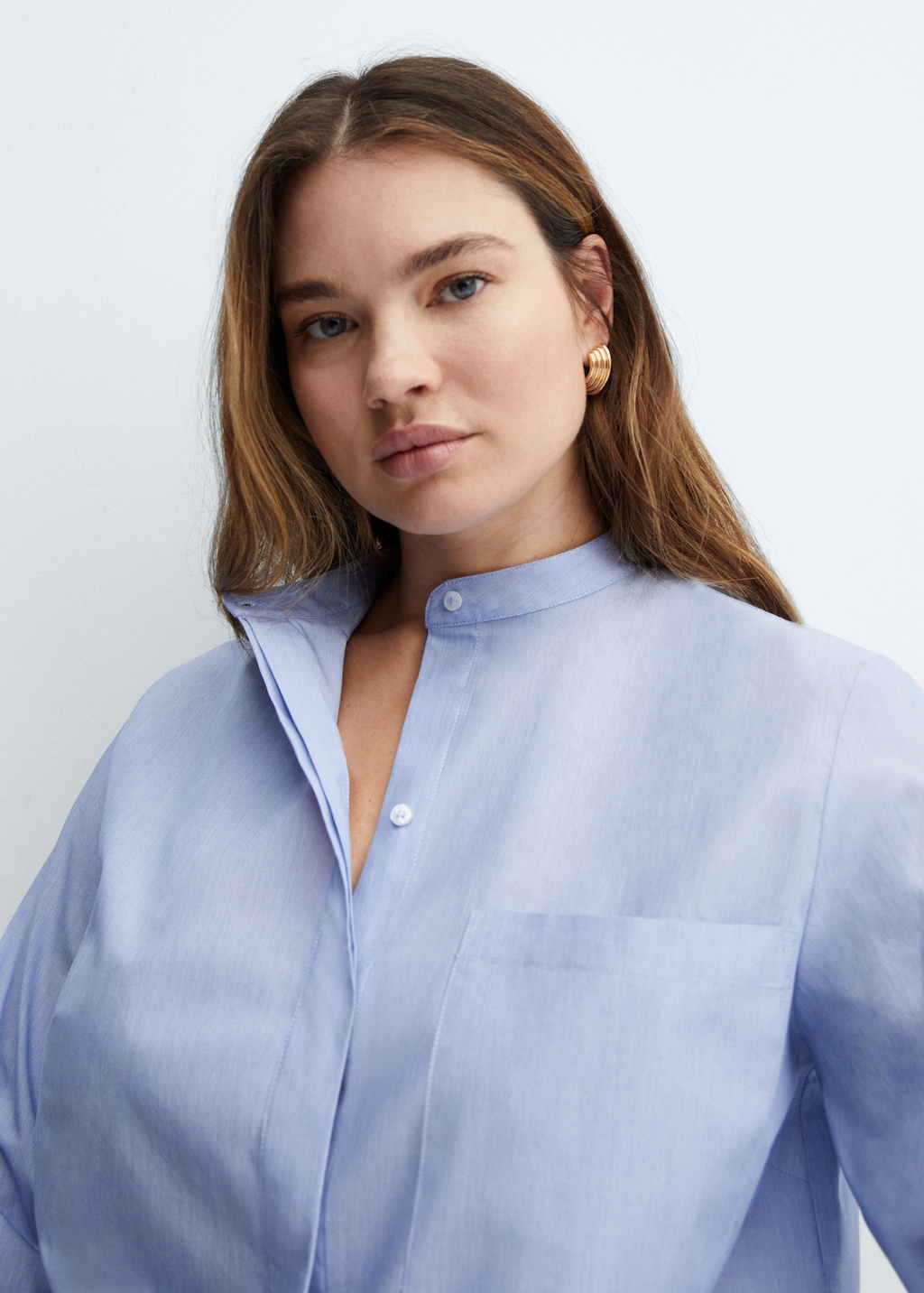 Buttoned cotton shirt - Details of the article 4