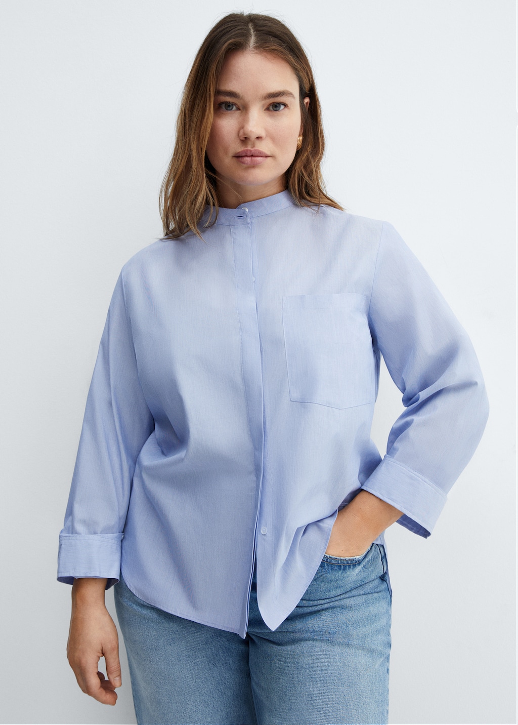 Buttoned cotton shirt - Details of the article 5