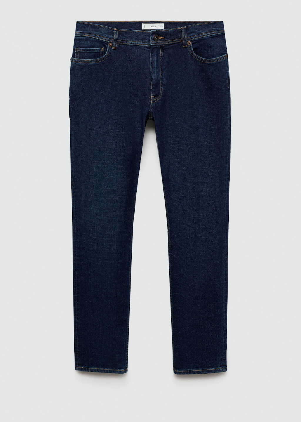 Dark-wash slim-fit jeans - Article without model