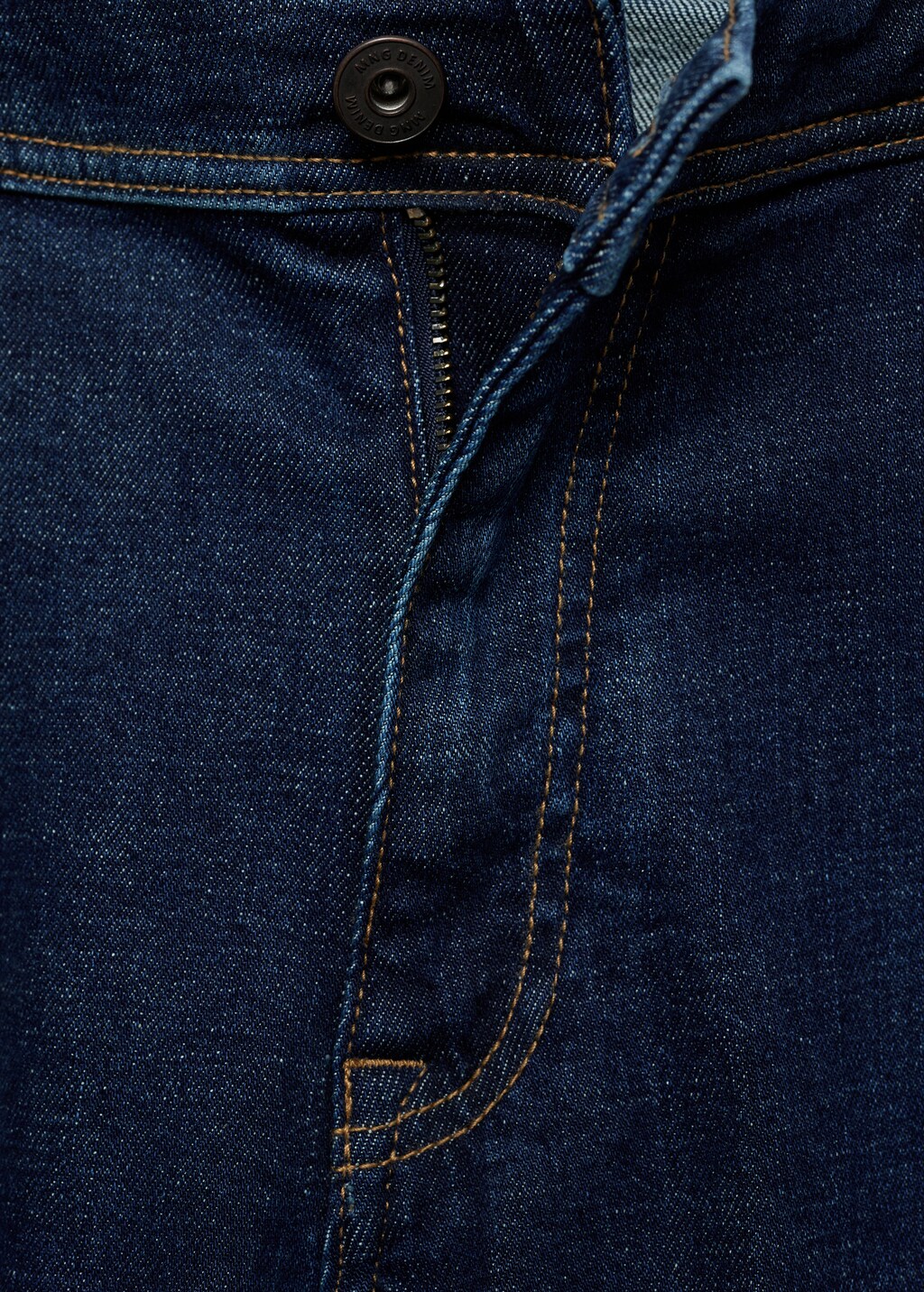 Dark-wash slim-fit jeans - Details of the article 8