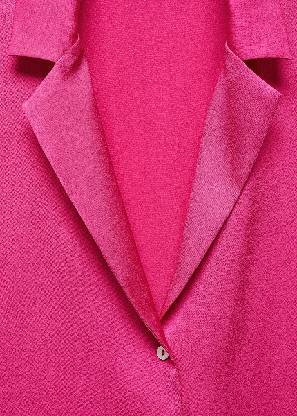 Short-sleeved satin shirt - Details of the article 8