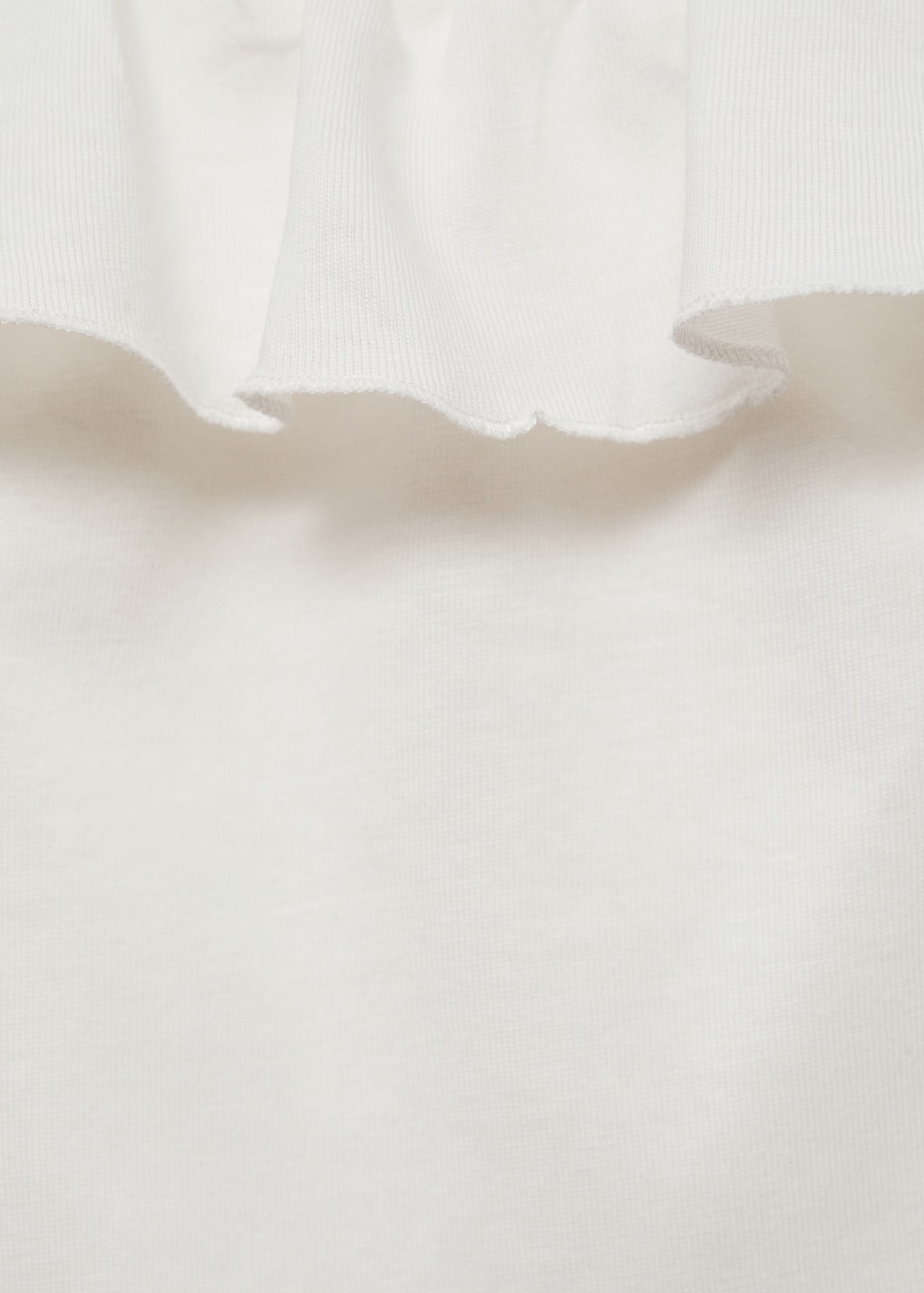 Strap cotton T-shirt - Details of the article 0