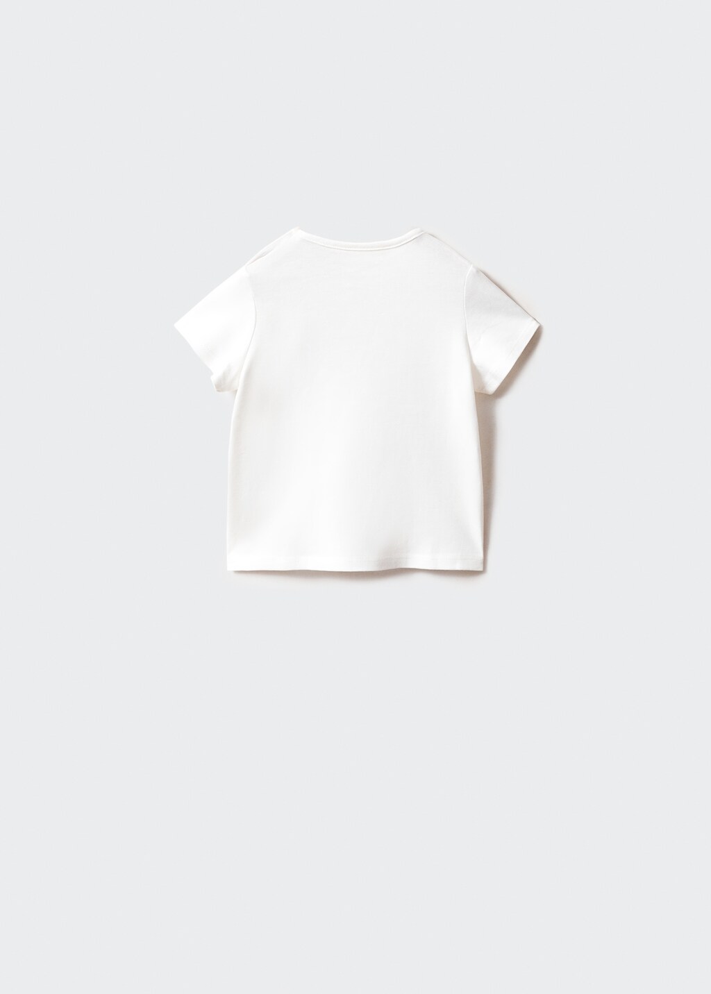 Chest-pocket printed T-shirt - Reverse of the article