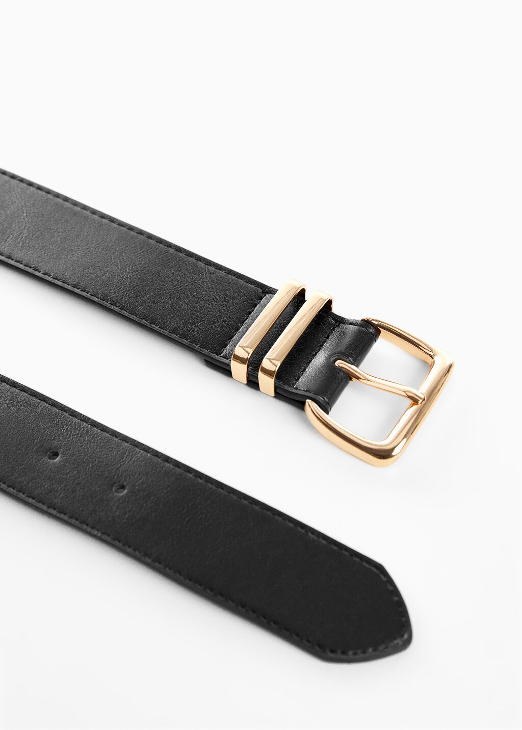 Square buckle belt - Details of the article 1