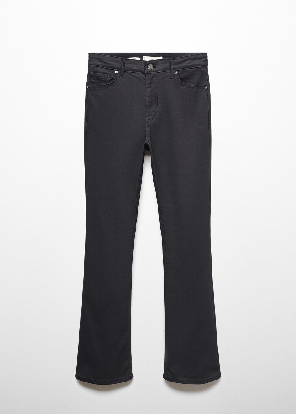 Sienna waxed flared cropped jeans - Article without model