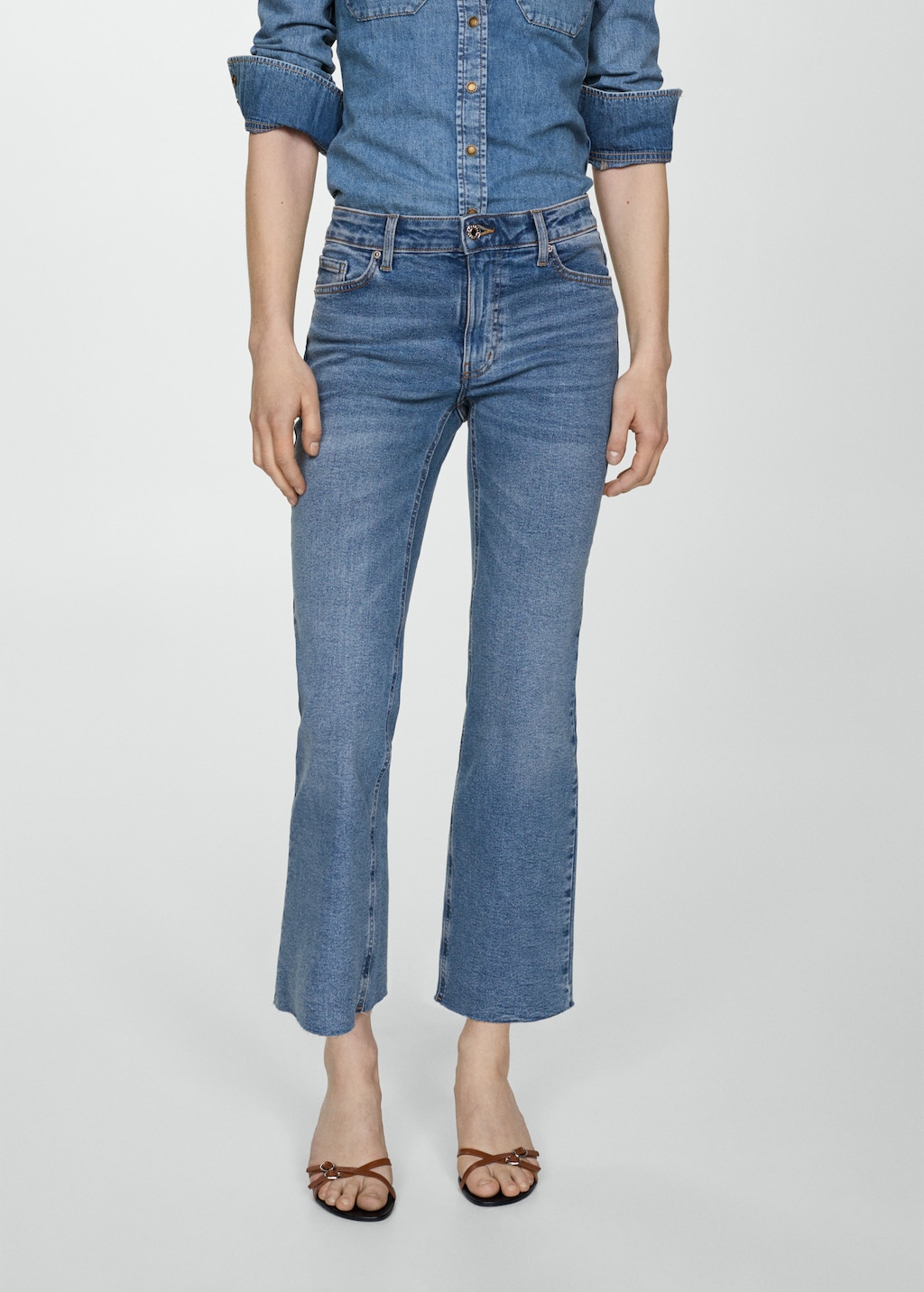 Jean Sienna flare crop - Plan moyen