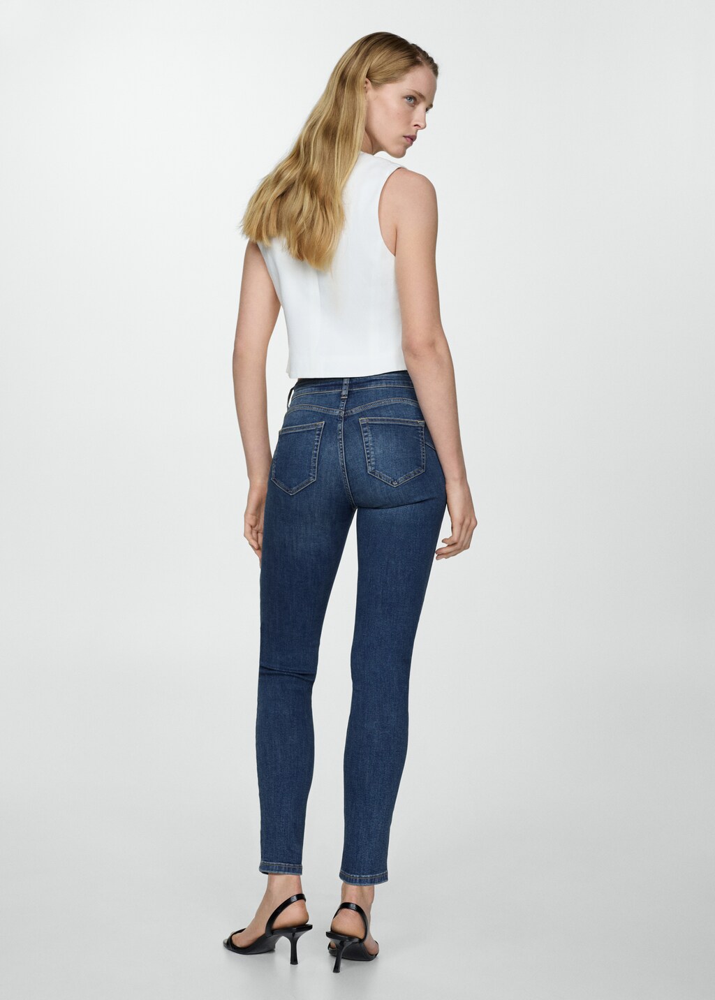 Jeans skinny push-up - Reverso del artículo