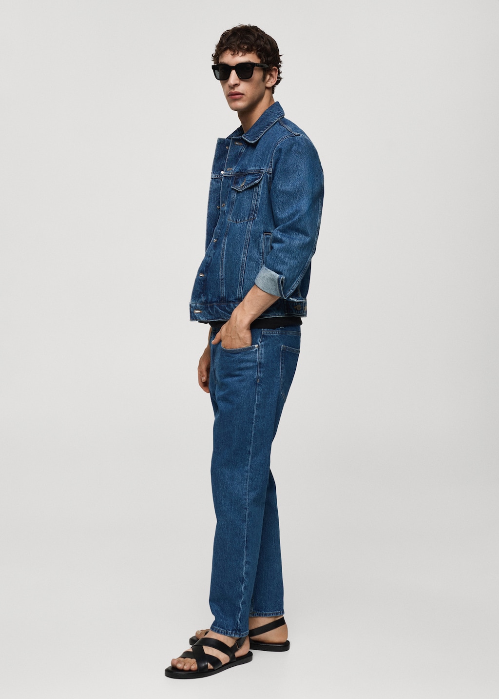 Tapered-fit jeans - Details of the article 2