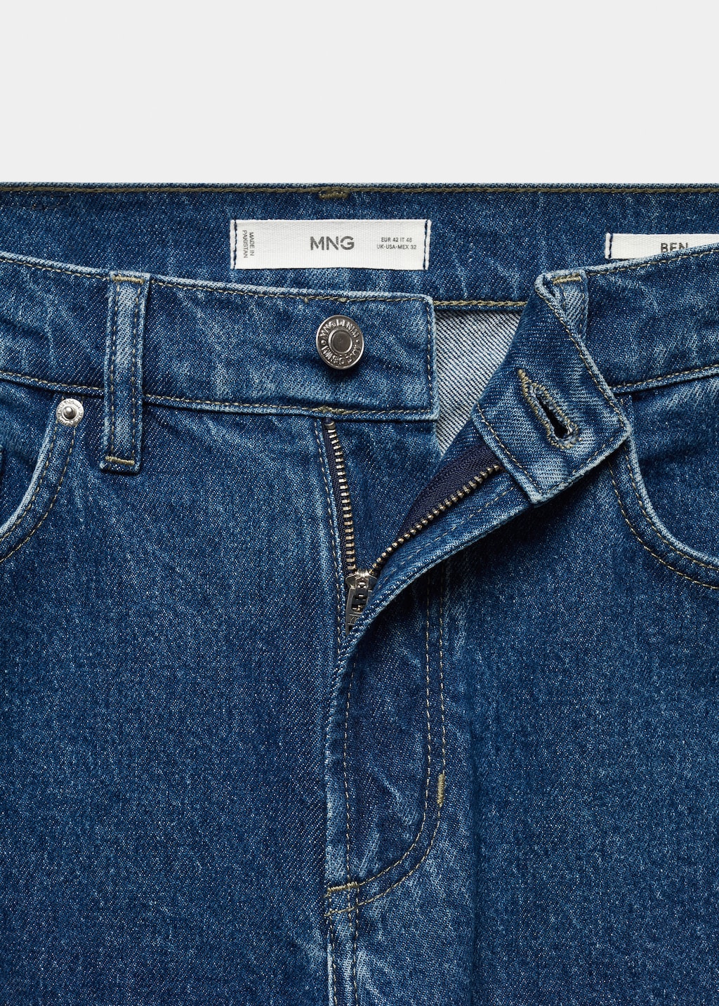 Tapered-fit jeans - Details of the article 8