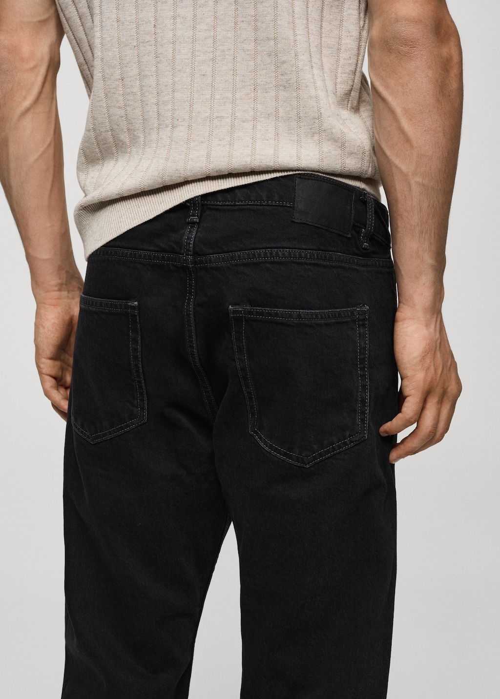 Tapered-fit jeans - Details of the article 4