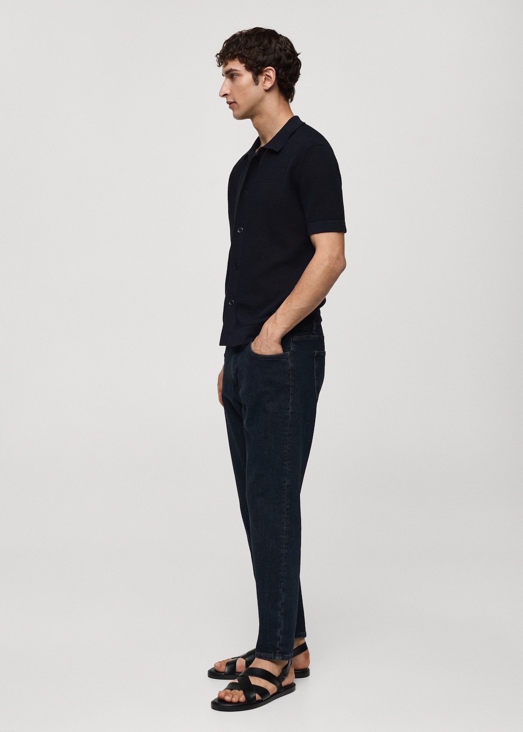 Tapered-fit jeans - Details of the article 2