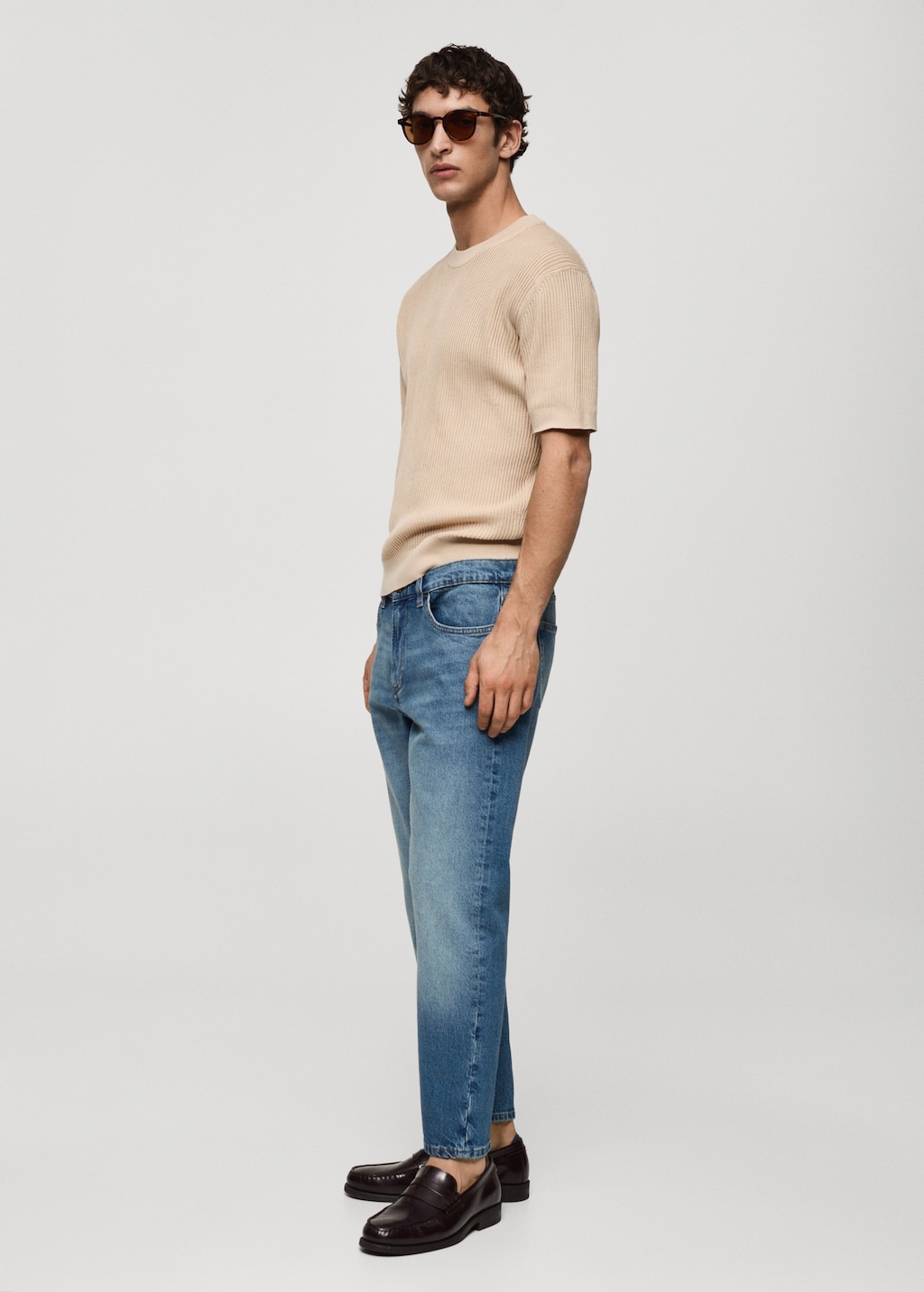 Tapered-fit jeans - Details of the article 2