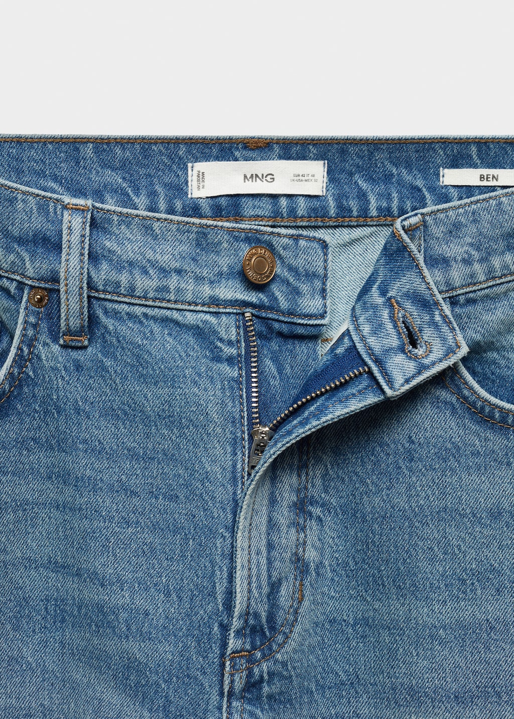 Tapered-fit jeans - Details of the article 8