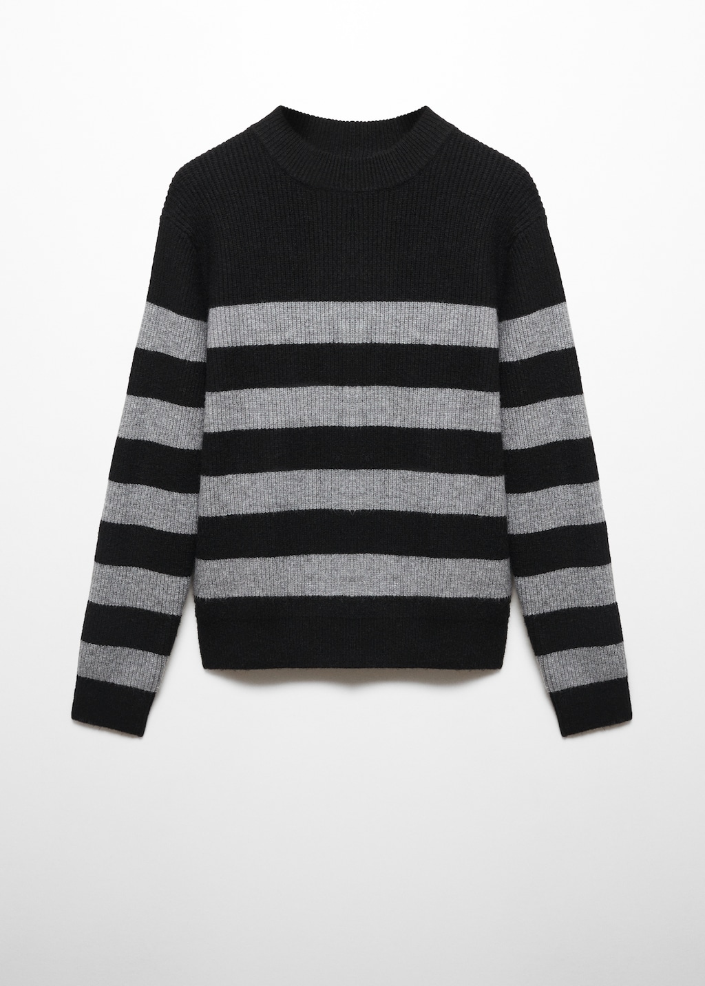 Perkins-neck striped sweater - Article without model