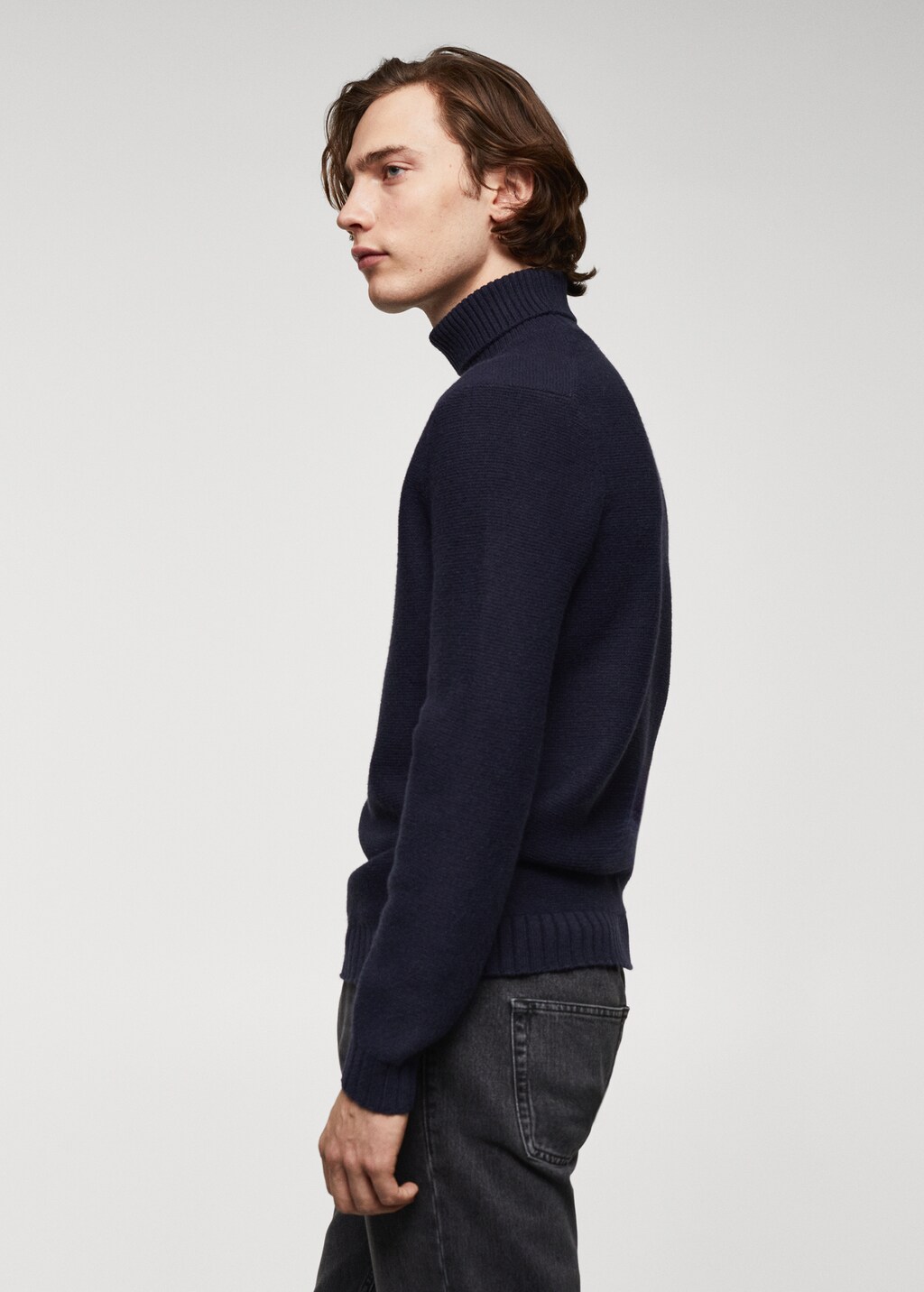 Turtleneck knit sweater - Details of the article 2