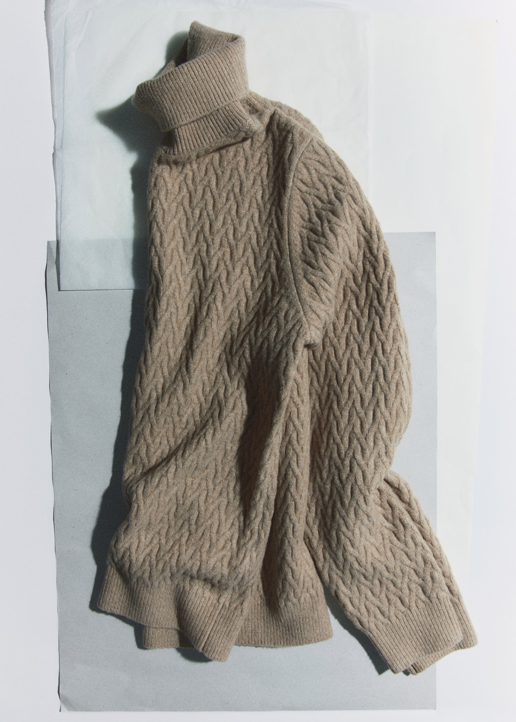 Braided turtleneck sweater - Details of the article 5