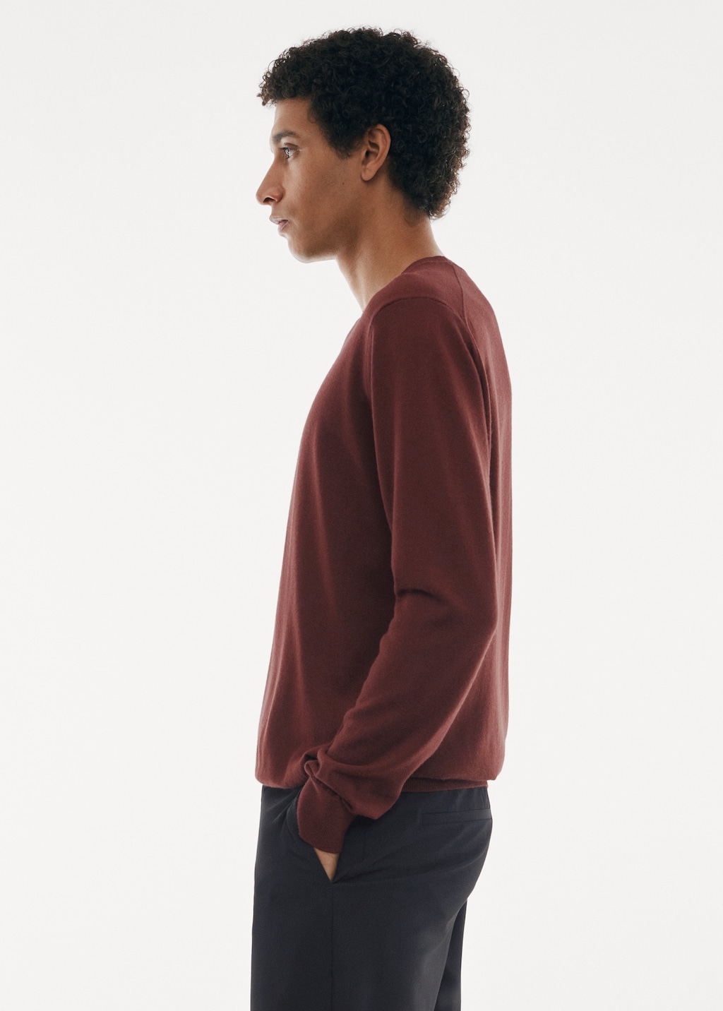 Merino wool washable sweater - Details of the article 2