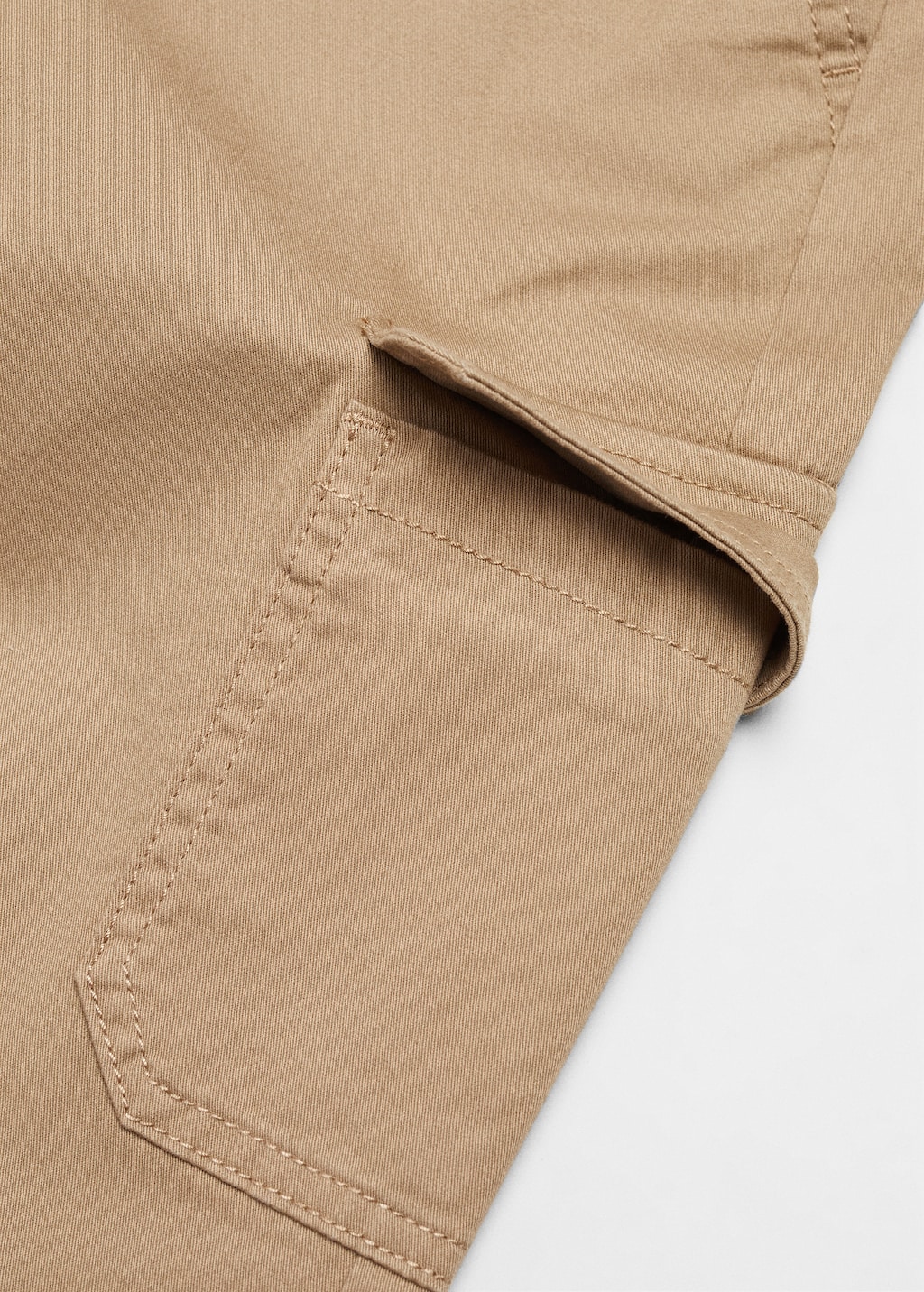 Cotton cargo trousers - Details of the article 8