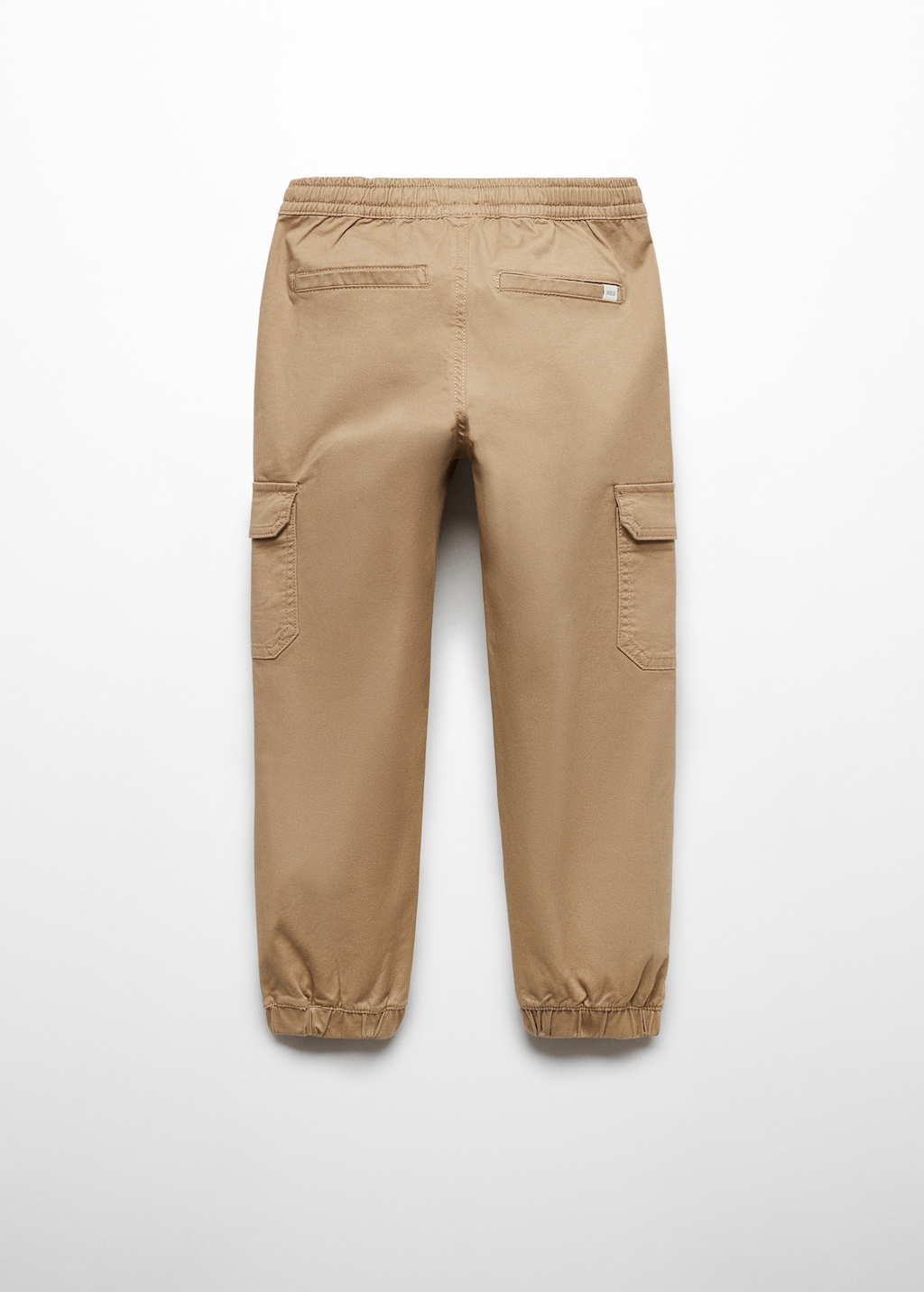 Cotton cargo trousers - Reverse of the article