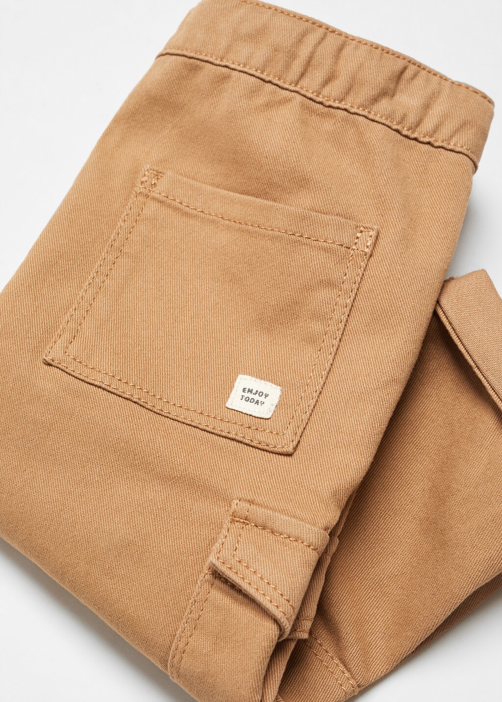 Cotton cargo trousers - Details of the article 8