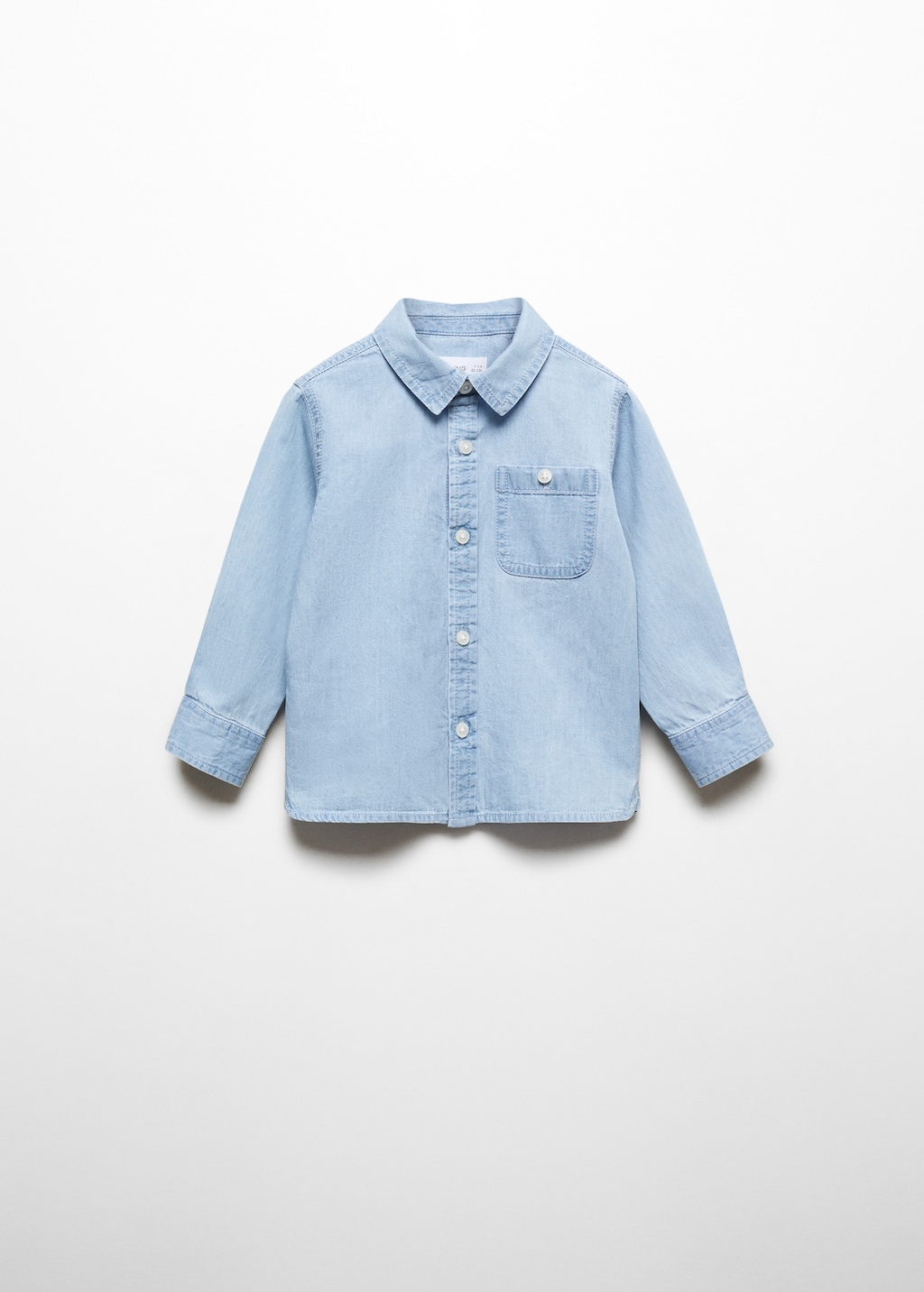 Cotton denim shirt - Article without model