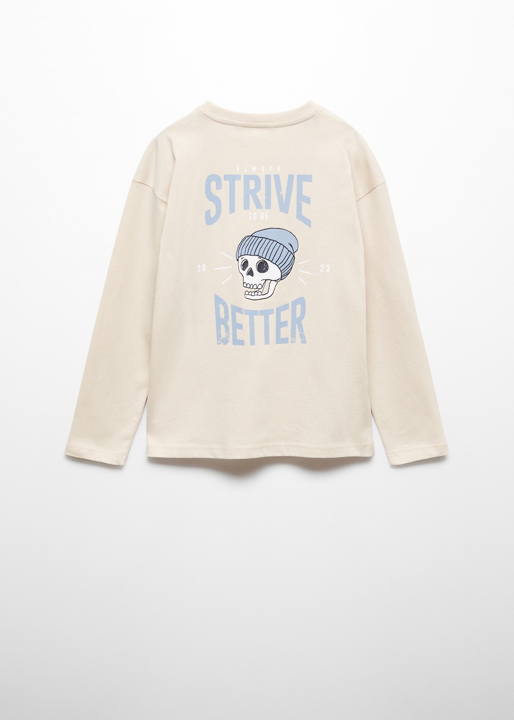 Printed long sleeve t-shirt - Reverse of the article