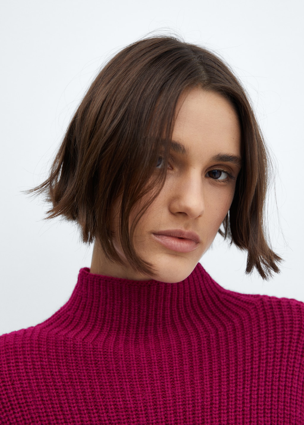 Turtleneck knit sweater - Details of the article 1