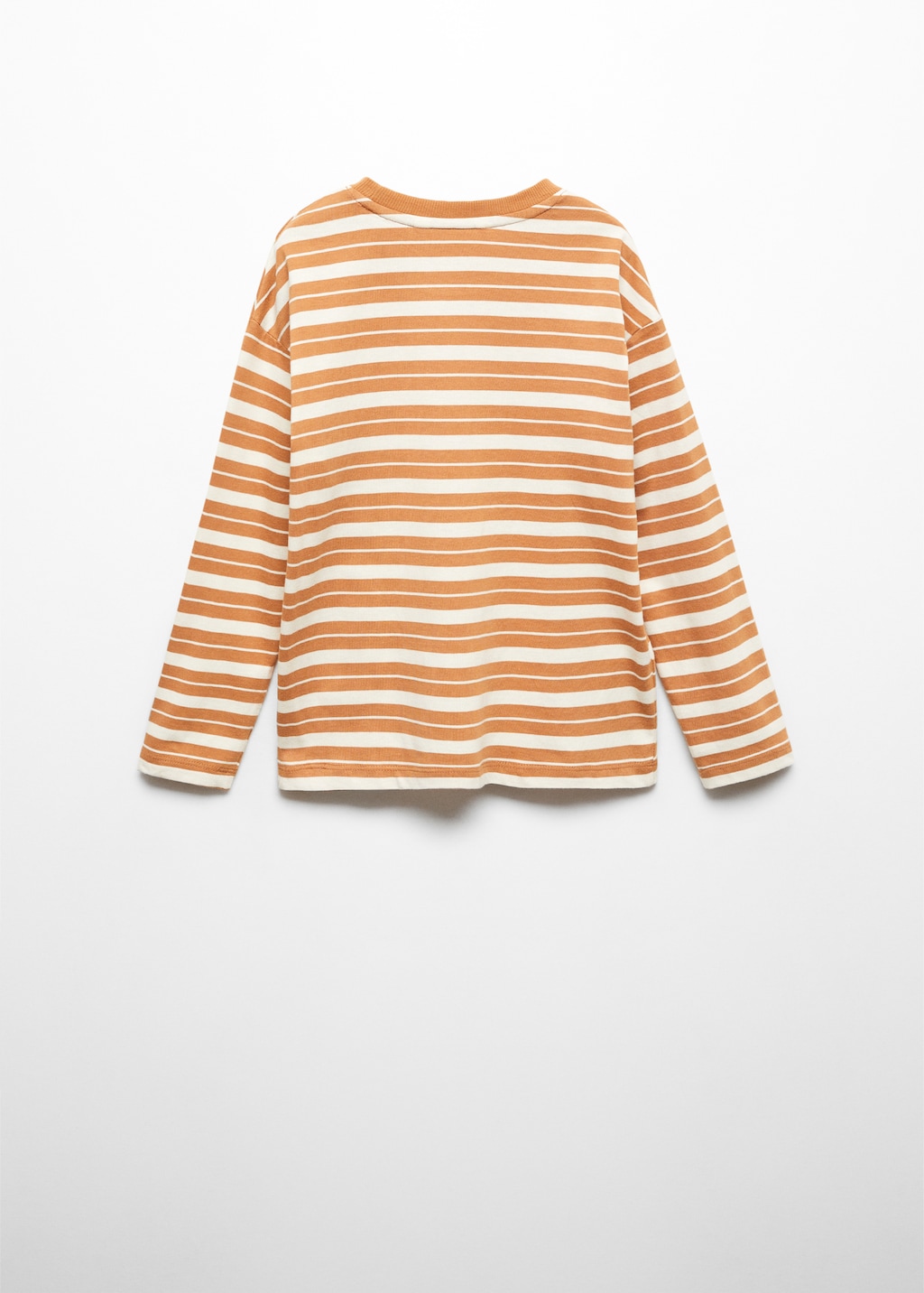 Striped long sleeves t-shirt - Reverse of the article