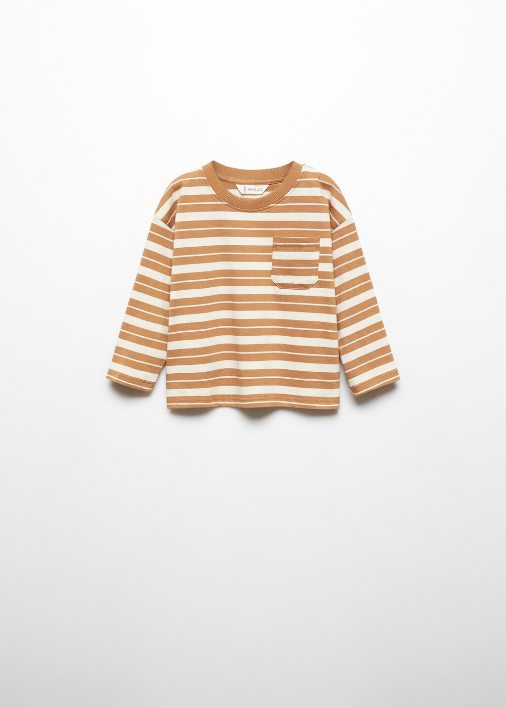 Striped cotton T-shirt - Article without model