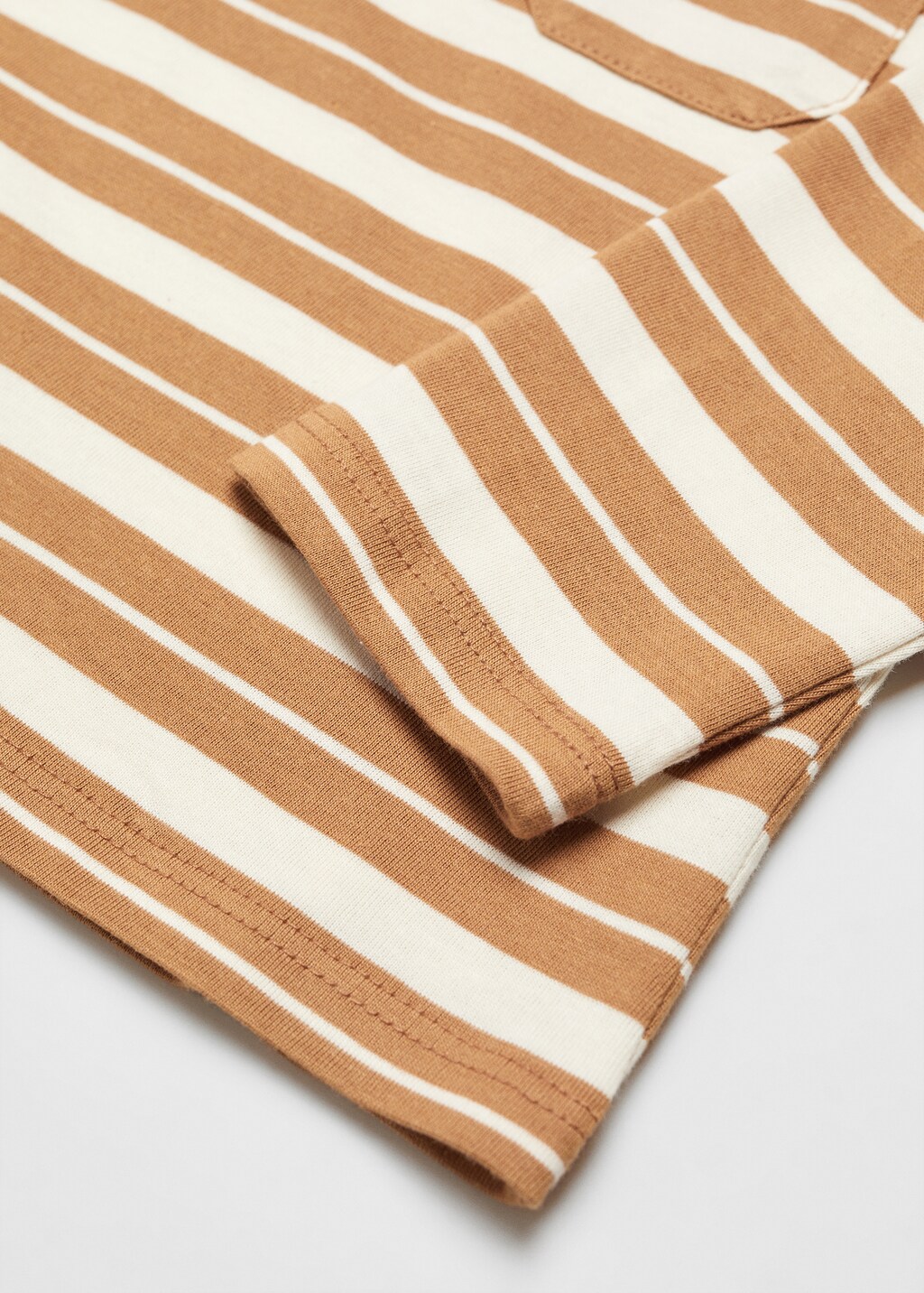 Striped cotton T-shirt - Details of the article 8