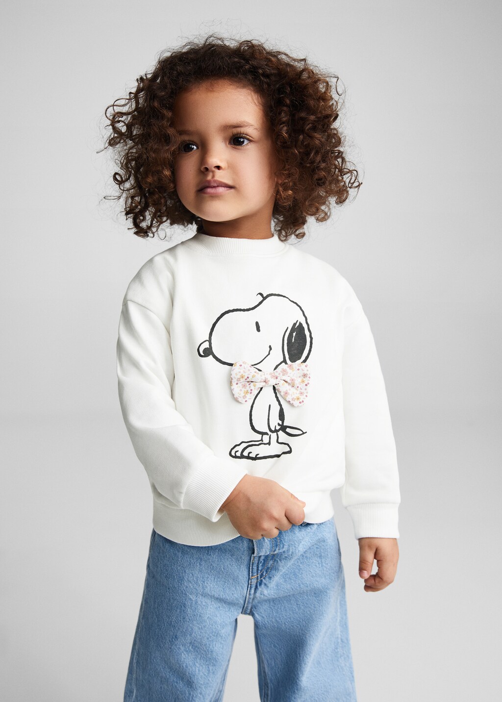 Sweat-shirt Snoopy coton - Plan moyen