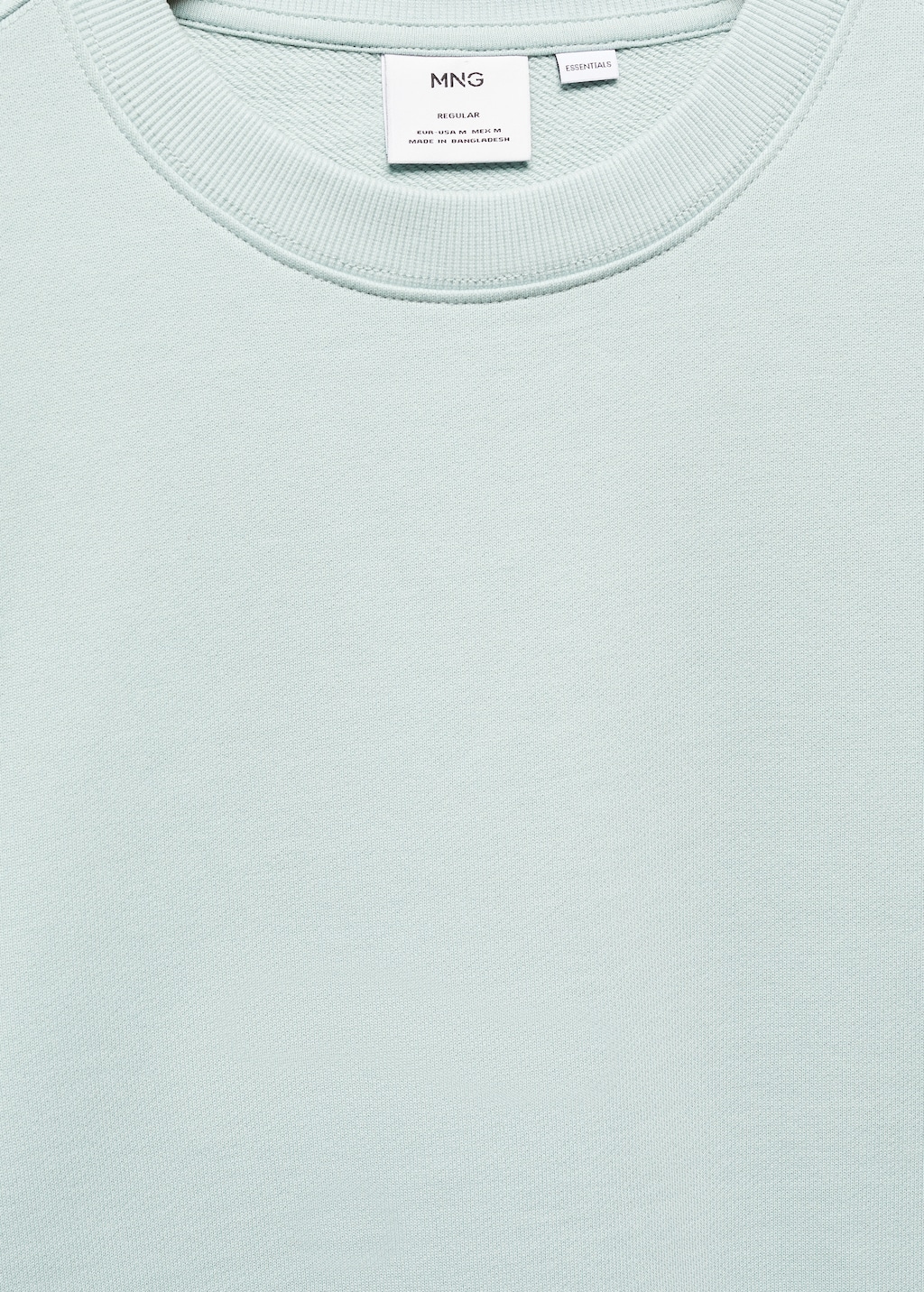 100% cotton basic sweatshirt - Details of the article 8