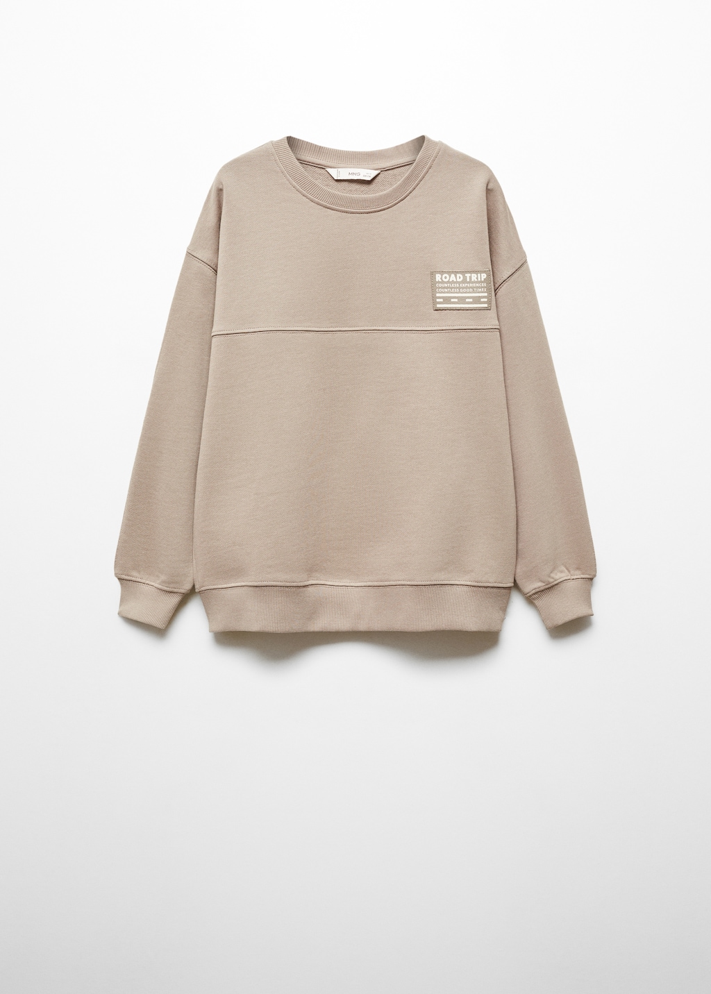 Message cotton sweatshirt - Article without model