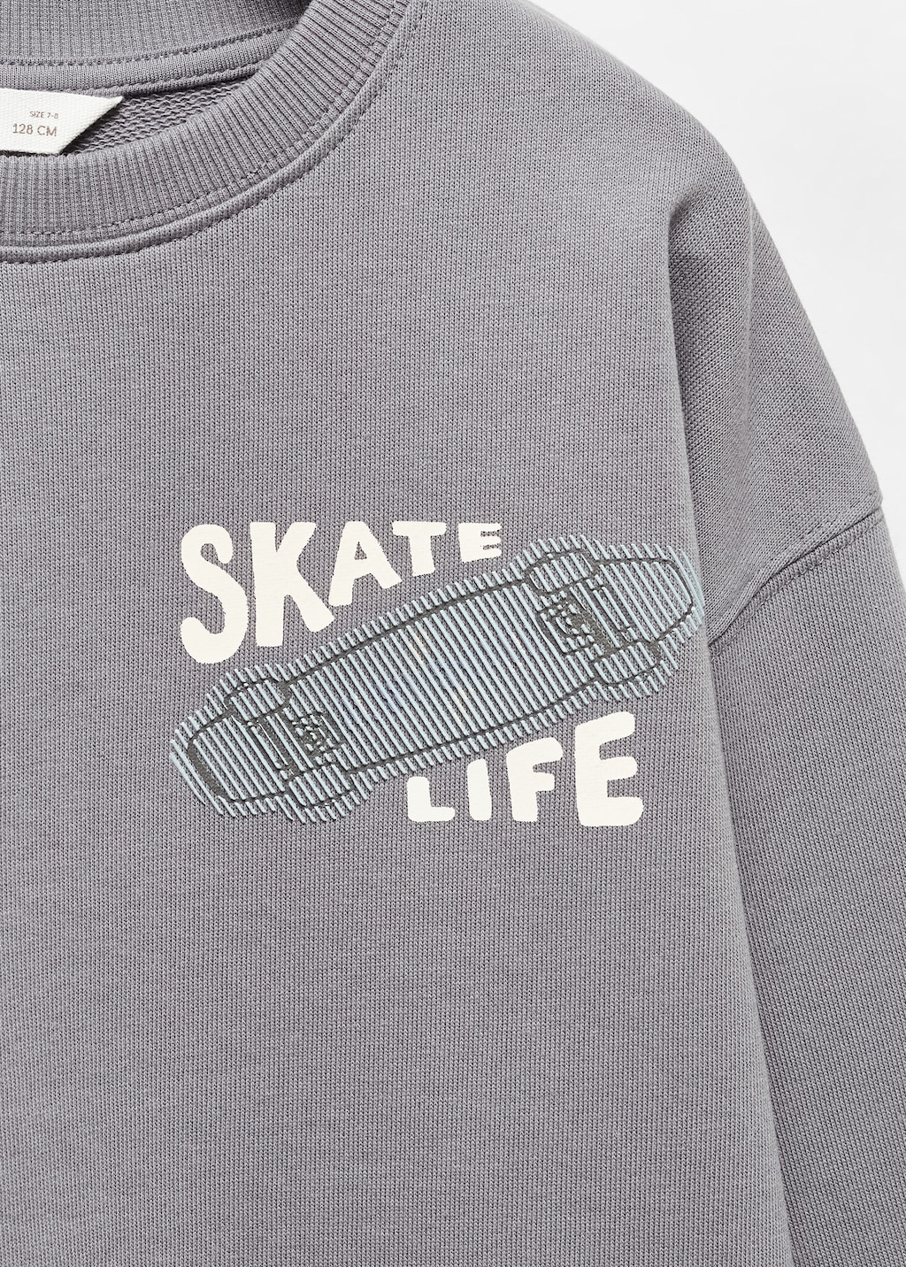 Message cotton sweatshirt - Details of the article 8